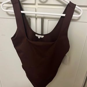 Good American brown body suit size extra large